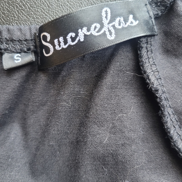 Sucrefas Off The Shoulder Houndstooth Dress, VGUC, Size S - Picture 8 of 8